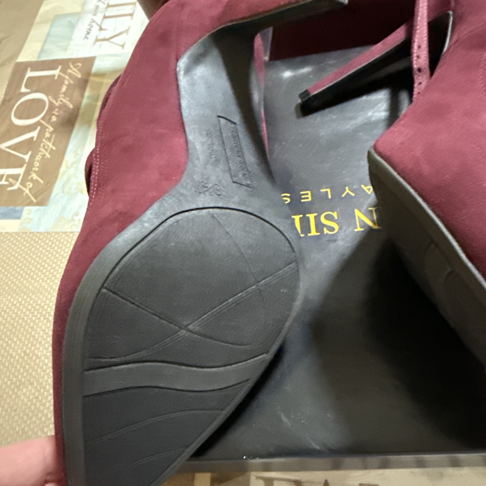 Christian Siriano Deep Red Women's Heels